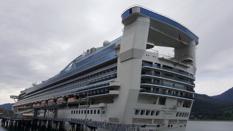 Star Princess – Alaska Cruise – Stunning Glaciers and Evening Light