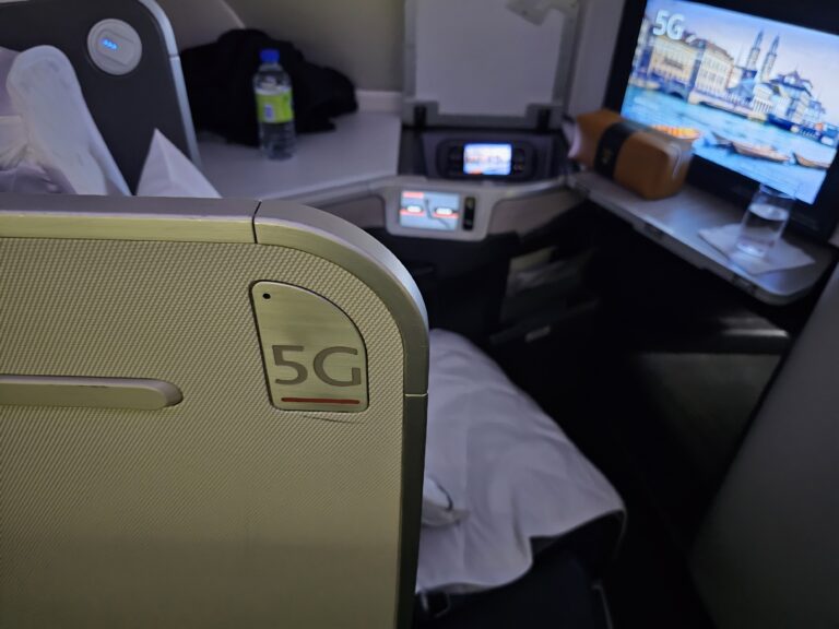 Air Canada Business Class Boeing 777-300ER Toronto to Zurich – Real Acqua Di Parma Amenity Kits!